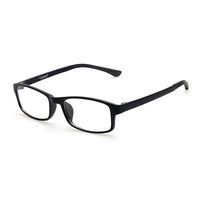 Cyxus Blue Light Fliter Glasses Frame for Men and Women, Anti Eyestrain Lens TR90 Computer Eyeglasses(Matte Black)