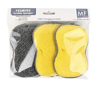 Tricol Clean Microfiber Scrubby, 3 Pack Sponges, 5.5 x 3.5 x 1.2 in, Assorted, 3 Pieces