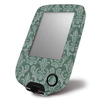 MightySkins Skin Compatible with Abbott Freestyle Libre - Teal Damask | Protective, Durable, and Unique Vinyl Decal wrap Cover | Easy to Apply, Remove, and Change Styles | Made in The USA
