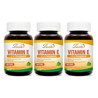 Lovita Vitamin E 400IU, D-Alpha tocopherol, 60 Capsules (Pack of 3)