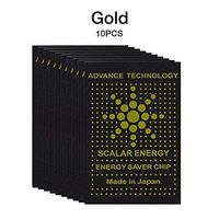 Grehod 10PCS Radiation Protection Stickers Energy Radiation Protection Mobile Stickers Helpful