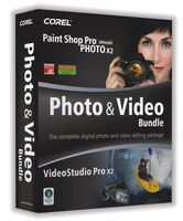 Corel Paint Shop Pro Photo X2 Ultimate & VideoStudio Pro X2 Bundle [OLD VERSION]