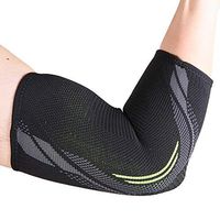 High Performance Sport Elbow Support Protector Sleeve,Elastic Basketball Arm Guard Elbow Sleeve Elbow Brace Elbow Support (L)