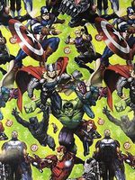 Christmas Wrapping (Bonus Jiggy Themed Writing Tool) Holiday Paper Gift Greetings 1 Roll Design Festive Avengers Infinity War