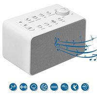 White Noise Machine, Plug in Or Battery Powered (Included), Sleep Therapy Speaker for Sleeping, Office Privacy, Relaxing