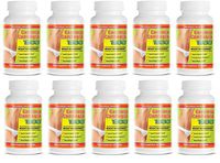 Garcinia Cambogia Extract 1300 60% HCA Weight Management Appetite Suppressant 60 Capsules Per Bottle 10 Bottles