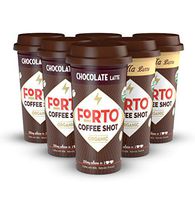 FORTO Coffee Shots - 200mg Caffeine, Variety Pack, Ready-to-Drink on the go, Cold Brew Coffee Shot - Fast Coffee Energy Boost, Pack of 6