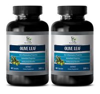 Memory Supplements for Brain - Olive Leaf Extract - Natural Supplements - 2 Bottle 120 Capsules