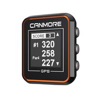 CANMORE H-300 Handheld Golf GPS - Essential Golf Course Data and Score Sheet - Minimalist & User Friendly - 38,000+ Free Courses Worldwide and Growing - 4ATM Waterproof - 1-Year Warranty (Orange)