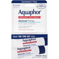 Aquaphor Healing Skin Ointment, Advanced Therapy, 2 Pack, 0.35 oz ea