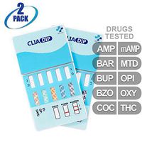 MiCare [2pk] - 10-Panel Urine Drug Test Card (AMP/BAR/BUP/BZO/COC/mAMP/MTD/OPI/OXY/THC) #MI-WDOA-9104