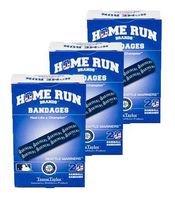 Set of 3 Boxes (60 Total Bandages) Home Run Brands Seattle Mariners Bandages