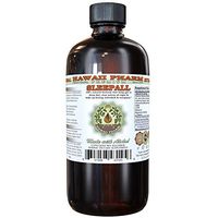 SLEEPALL - Alcohol-Free Hawaii Pharm Fast Acting Extra Strength Sleep Aid Natural Premium Quality Sleep Support Liquid Herbal Extract Helps Stay Asleep All Night & Wake up Feeling Refreshed! 32 fl.oz