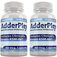 2X Energy Boost Nootropic Brain Foods - Focus Mood Memory Natural Nerve Tonic Anti Anxiety Stress Support Sport Enhancing Pill Stack Ashwagandha Bacopa Ginkgo Ginseng Phosphatidylserine DMAE Vitamin B