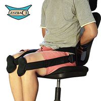 ZSZBACE Portable Back Support Belt Lumbar Support Full Adjustable Waist Protection mat for correct Sitting Posture & Correcting Brace Ergonomic Waist Protector for Lower Back Pain Relief