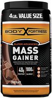 Body Fortress Super Advanced Whey Protein Powder Mass Gainer, Gluten Free, Chocolate, 4 lbs