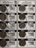 Energizer CR2025 3V Lithium Coin Battery 10 Pack (2 packs of 5) by Energizer