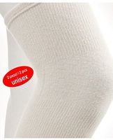 Knee Warmer in Angora Wool (2 pcs) Ecru Tg. L/XL