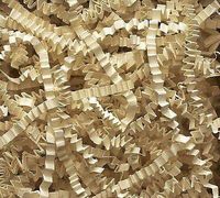 Risalana U Choose Size! Antique Ivory Gift Basket Shred Crinkle Paper Filler Bedding (8 Oz Bag)