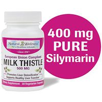 Milk Thistle 500 mg standardized to 400 mg Pure Silymarin