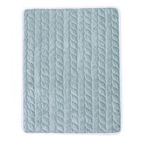 Liveinu Plush Fleece Incontinence Underpads Waterproof Reusable Incontinence Bed Pad Washable Incontinence Underpads 8 Cups Absorbency Mattress Protector for Adults, Kids and Pets Green 15.6"x23"