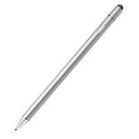 MoKo 1.5mm Active Stylus Pen, High Precision Sensitivity Capacitive Pen Universal Metal Stylus Pencil Fit with iPad Pro 10.5/iPad 9.7 2018/iPad 9.7 2017 - Silver