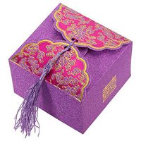 20Pcs Elegant Wedding Favors Unique Wedding Favor Ideas With Macrame Party Favor Boxes (Candies or chocolates not included)