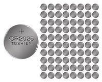 800x Toshiba CR2025 Batteries 3v Lithium Coin Battery Bulk Wholesale Lot Fresh