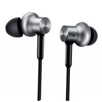 Xiaomi QTEJ02JY Original MI Circle Iron Hybrid Earphone Headphone Headset Earbud in-Ear Remote & Mic-Silver Pro HD Version