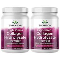 Swanson High Plains Collagen Hydrolysate 1 lb (454 g) Pwdr (2 Pack)