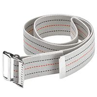 OTC Walking gait Belt, Patient Transfer, Caregiver Stability Support Loop, White, 72" Length