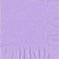 200 Lavender Luncheon/Dinner Napkins Plain Solid Color