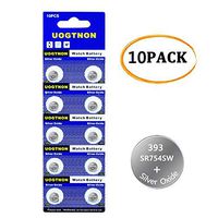 393 SR754W(SR754SW) Watch Battery 1.55V Button Cell (10-Pack)