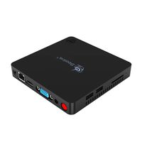 Beelink MII-V Mini PC,Quad Core Intel Celeron N3450 4GB LPDDR4/ 128GB SSD, Windows 10 Ultra-Thin Mini Computer with Fan，HDMI/VGA Ports,4K HD,2.4G/5G Dual WiFi,Gigabit Ethernet,BT 4.0