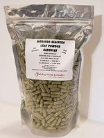 Moringa Oleifera Leaf Capsules Non GMO - All Natural- 100% Pure Leaf Powder! (1000) - Made Fresh ON Demand!