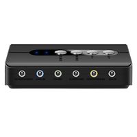 Top-Longer External USB Sound Card 7.1 with SPDIF Digital Audio and 2 Mic - 3D Surround Soundcard 3.5MM Audio Adapter up to 8 Speaker