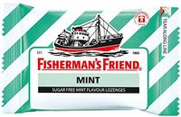 Fisherman's Friend Sugar Free Refreshing Mint Flavor Cough Lozenges, 25g each pack (Pack of 24)