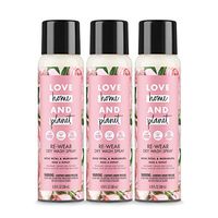 Love Home and Planet Dry Wash Spray Rose Petal & Murumuru 6.76 Fl Oz, Pack of 3