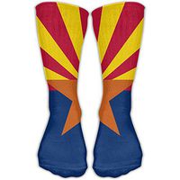 Crew Socks Arizona State Flag Quarter Socks Novelty Socks For Sport Or Casual