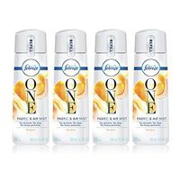 Febreze One Fabric and Air Freshener Mist Refills, Mandarin Scent, (4 count, 10.1 fl oz)