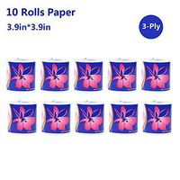 Sundlight Silky & Smooth Soft Professional Series Premium 3-Ply Toilet Paper, Degradable Roll Paper Home Kitchen Toilet Tissue, Soft, Strong and Highly Absorbent Hand Towels for Daily Use