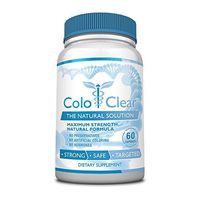 ColoClear - The #1 Choice For Colon Cleansing - Fast Colon Cleanse & Detox - Helps Weight Loss & Boost Energy - 19 Tested Ingredients GMP Certified Lab - 100% Money Back - 1 Bottle (60 Capsules)