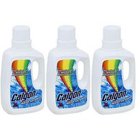 Calgon Liquid Water Softener, 32 fl oz Bottle, Laundry Detergent Booster, Brighter Clothes (Pack of 3)