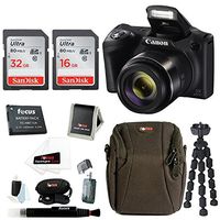 Canon PowerShot SX420 is 20 MP Digital Camera w/ 48GB Accessory Bundle