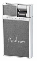 Porsche Design Heber Flat Torch Flame Lighter - Grey