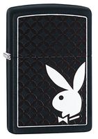 Zippo Playboy Black Matte Lighter