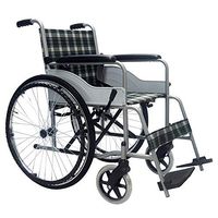 JUFU Wheelchair Full Steel Reinforced Frame Lightweight Folding Pneumatic Tire Old Man Scooter |