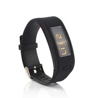 Baaletc Cute Silicone Replacement Watchband Style Wristband Bracelets/Wireless Activity Tracker Accessories Silicon Wrist Straps with Watch Buckle for Garmin Vivofit 1 (Garmin Vivofit Bands Black)