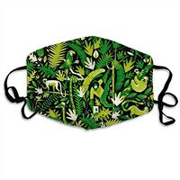 Parrot Monkey Anti-Dust Anti-Pollution Windproof Cover Adjustable Earloop