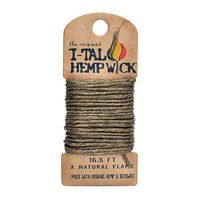 I Tal Branded Hempwick 16 Ft Hemp Pack Of 1